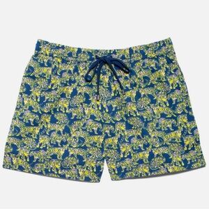 Kirrin Finch Tiger Print Cabana Short Size L